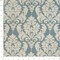 Blue Damask Woven Pattern Upholstery Fabric by The Yard - SKU: Huey Royal